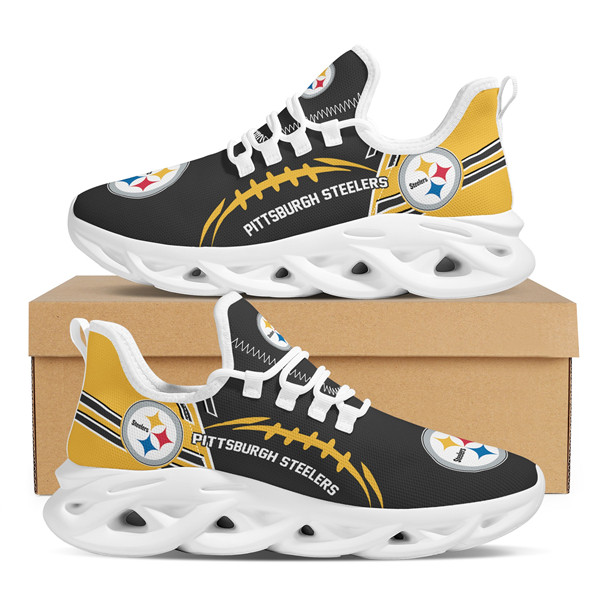 Men's Pittsburgh Steelers Flex Control Sneakers 010